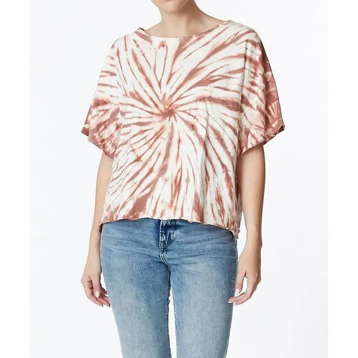 TWIST COTTON TIE DYE T