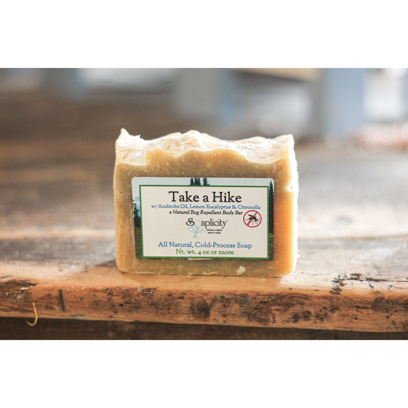 Soaplicity Take a Hike - Bug Repellent Soap with Andiroba Oil Soap Bar