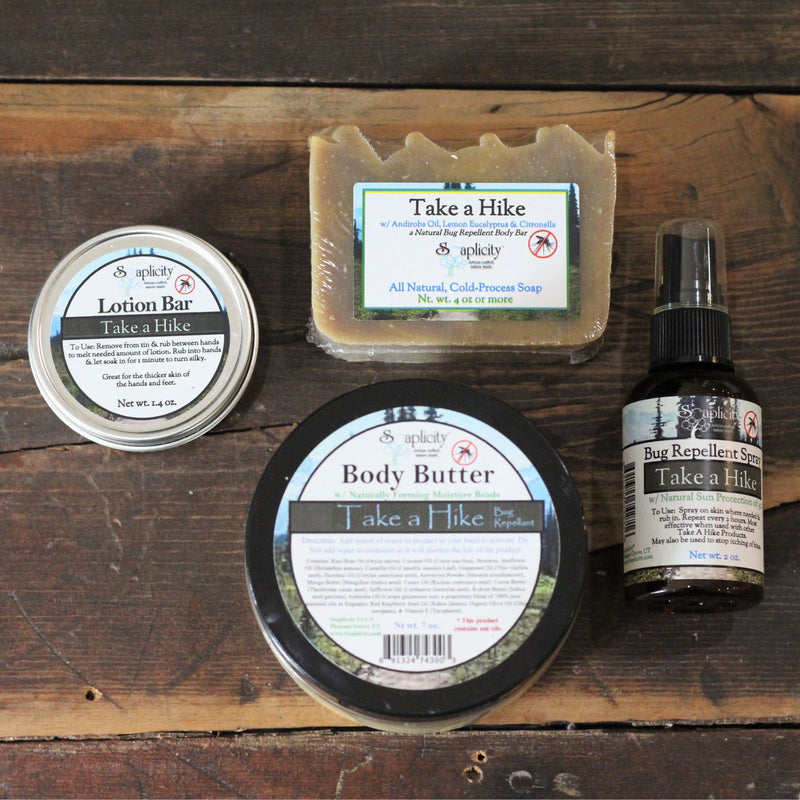 Soaplicity Take A Hike Insect Repellent Packs Bug Repellent
