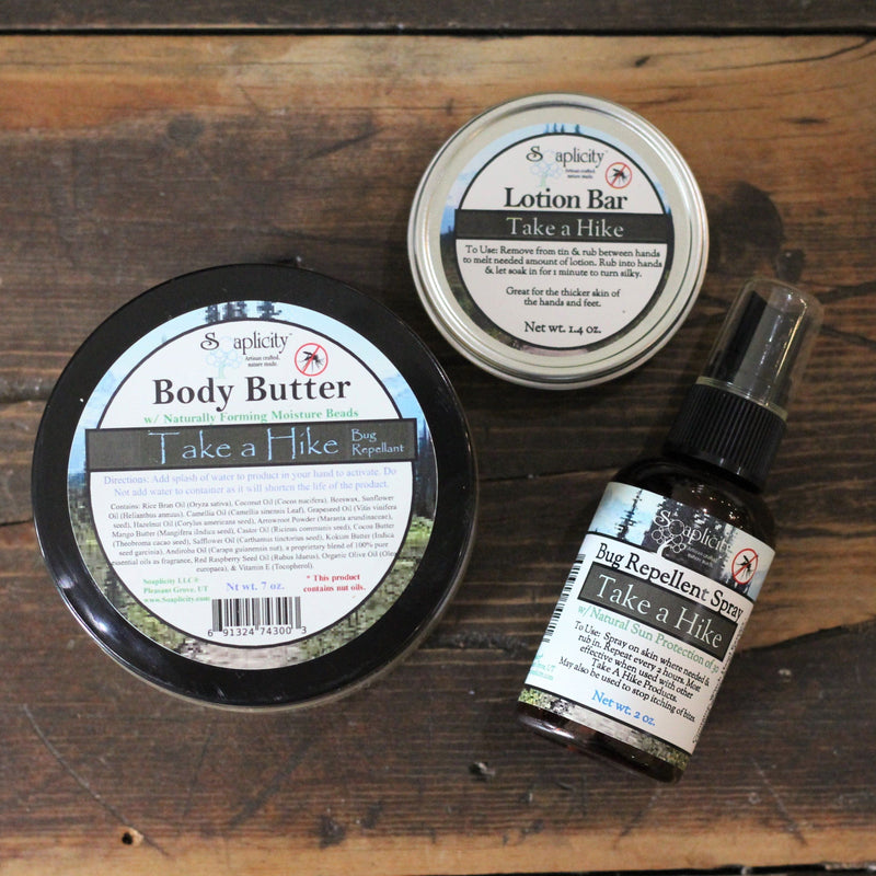 Soaplicity Take A Hike Insect Repellent Packs Bug Repellent