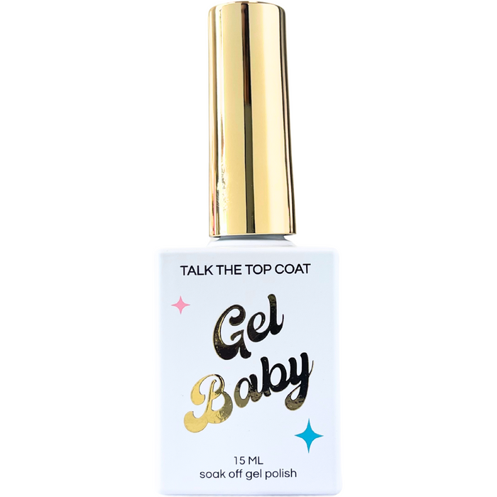 Twinkled T - Talk The Top Coat Gel Polish