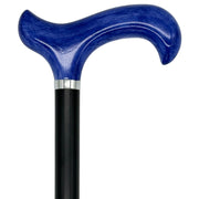 Classy Walking Canes Tall Adjustable Classy Cane in Blue 31" to 38" Walking Cane