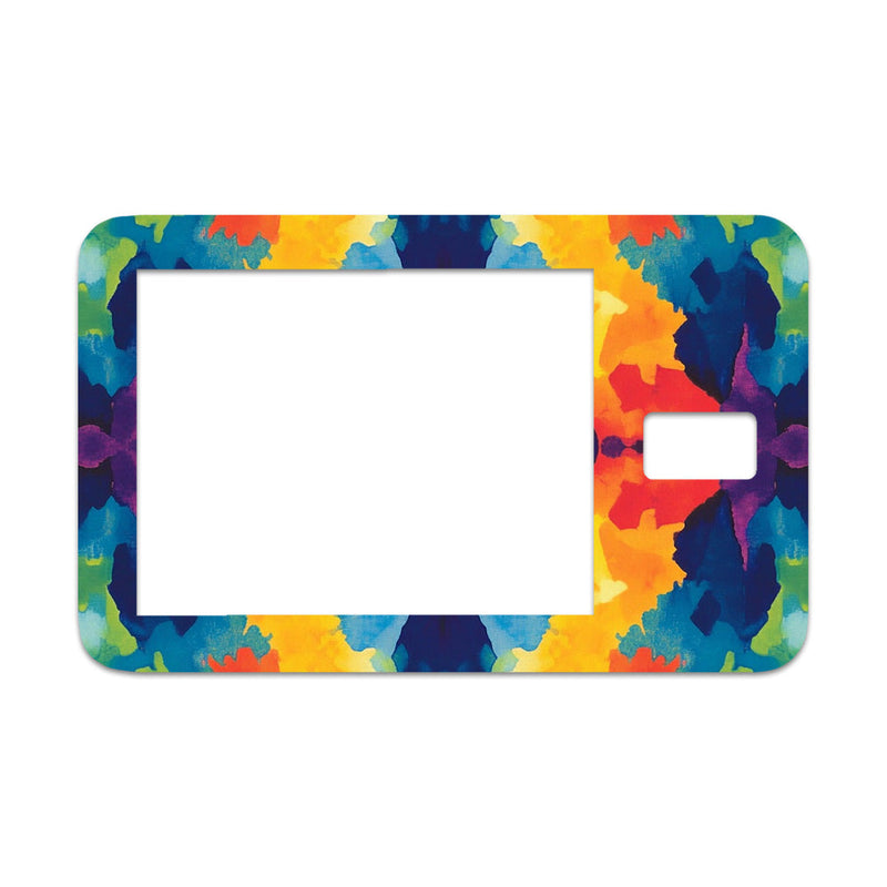 Peelz Bright Tie Dye Sticker for Tandem t:slim Peelz/Stickers