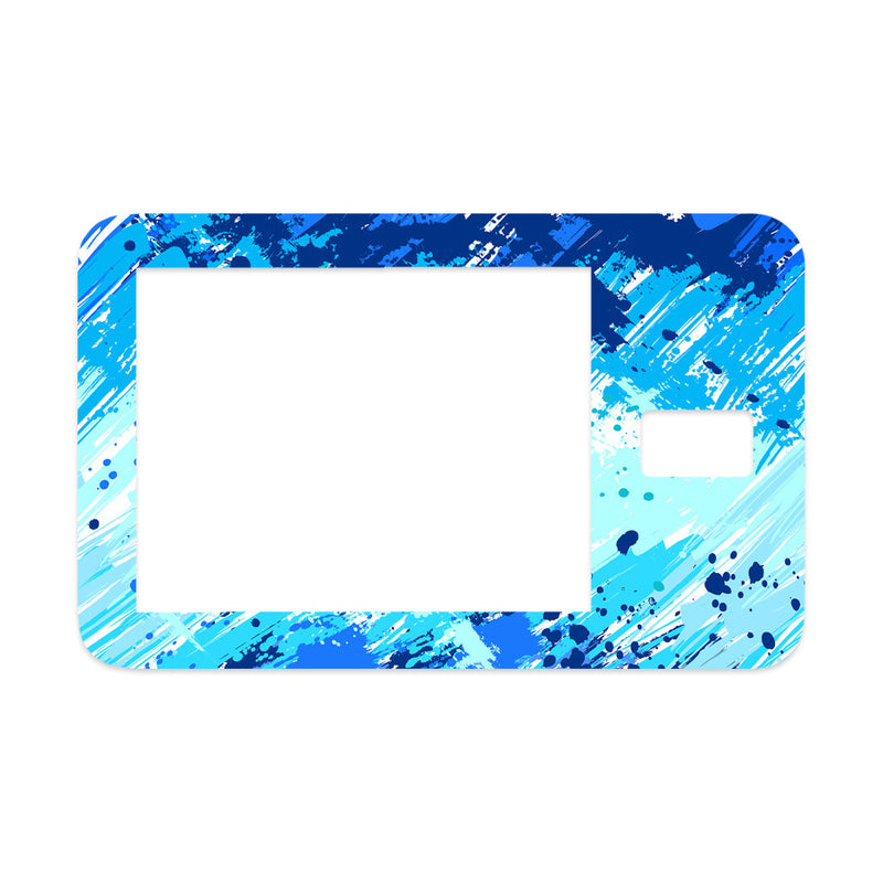 Peelz Beta Blue Sticker for Tandem t:slim Peelz/Stickers