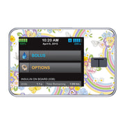 Peelz Rainbow Blooms Sticker for Tandem t:slim Peelz/Stickers
