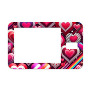Peelz Sparkly Hearts Sticker for Tandem t:slim Peelz/Stickers