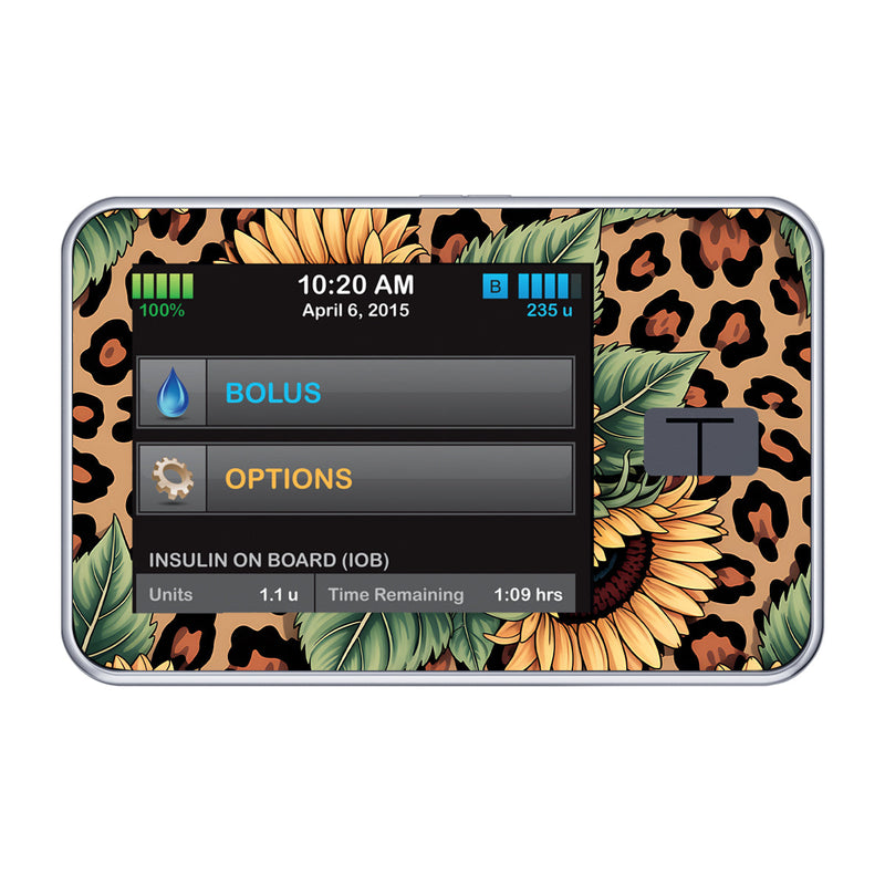 Peelz Wild Sunflower Tandem t:slim X2 - Pump Peelz Peelz/Stickers
