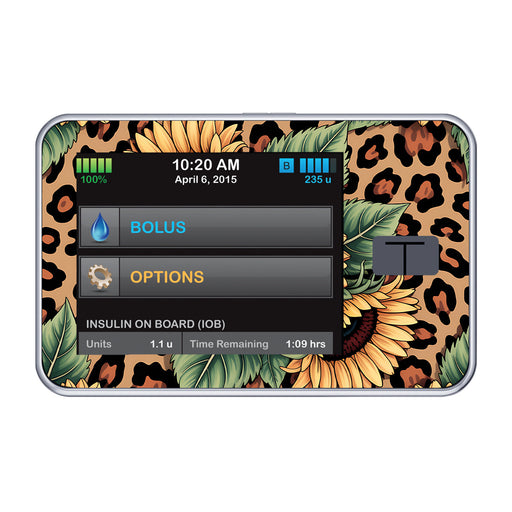 Peelz Wild Sunflower Tandem t:slim X2 - Pump Peelz Peelz/Stickers