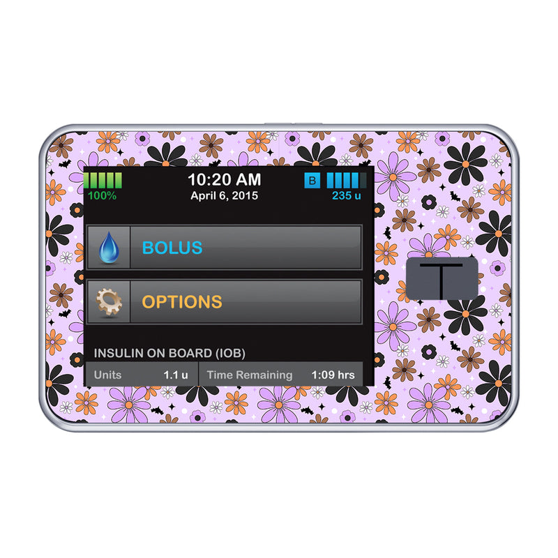 Peelz Batty Blooms Tandem t:slim X2 - Pump Peelz Peelz/Stickers