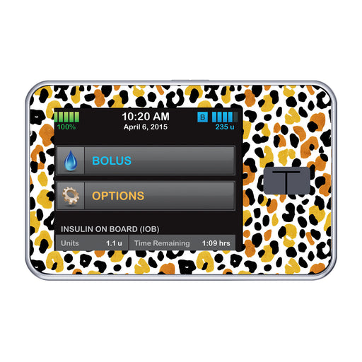 Peelz Golden Leopard Tandem t:slim X2 - Pump Peelz Peelz/Stickers