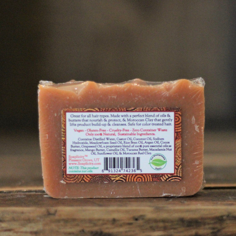 Soaplicity Tangerine Patchouli Shampoo Bar Shampoo Bar