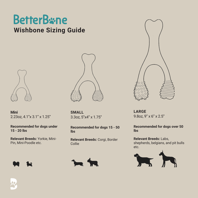 BetterBone All Natural Eco-Friendly Dog Chews & Bones BetterBone MODERATE Chew Toy Dog Toys
