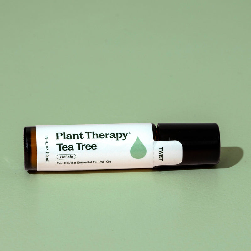 Plant Therapy Tea Tree Essential Oil Pre-Diluted Roll-On Essential Oil