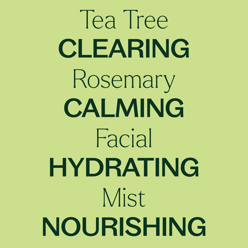 Plant Therapy Tea Tree & Rosemary Facial Mist Hair & Skin Care
