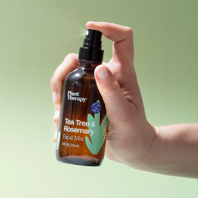 Plant Therapy Tea Tree & Rosemary Facial Mist Hair & Skin Care