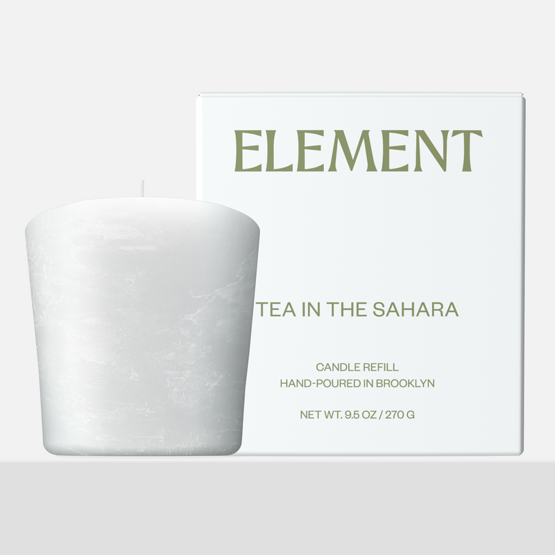 Element Brooklyn Tea in the Sahara Candle Refill Candle Refills