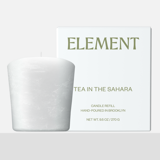 Element Brooklyn Tea in the Sahara Candle Refill Candle Refills
