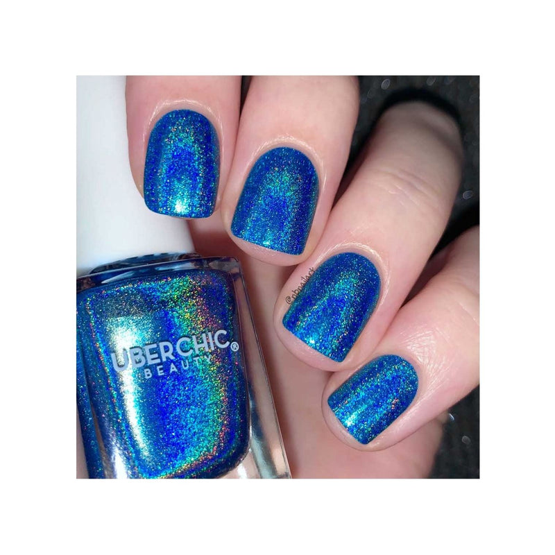 UberChic Beauty Teal We Meet Again - Holographic Polish Regular Polish