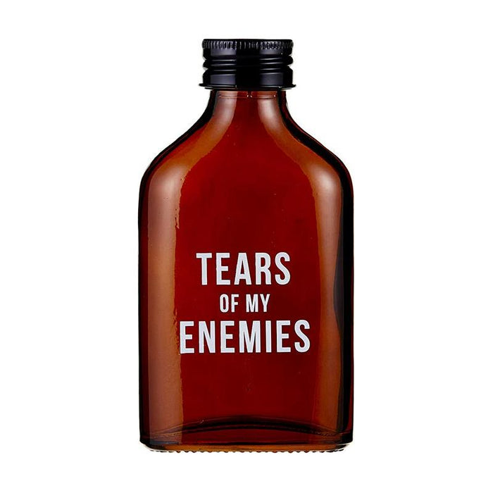 The Bullish Store Tears Of My Enemies Amber Mini Flask