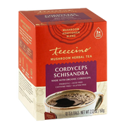 Teeccino Cordyceps Schisandra Cinnamon Berry Mushroom Herbal Tea Herbal Tea