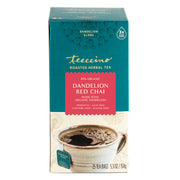 Teeccino Dandelion Red Chai Roasted Herbal Tea Herbal Tea