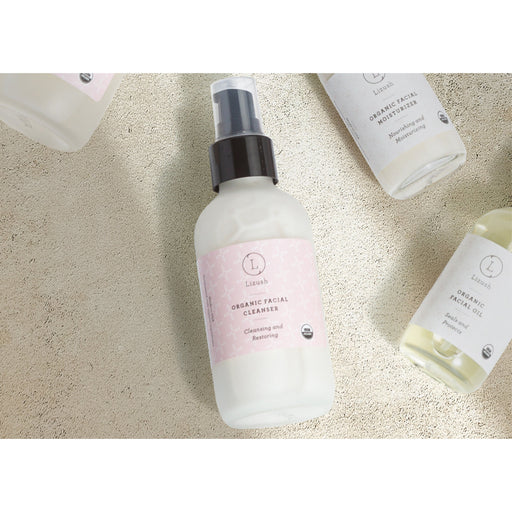 Lizush ORGANIC FACIAL CLEANSER Cleansing and Restoring