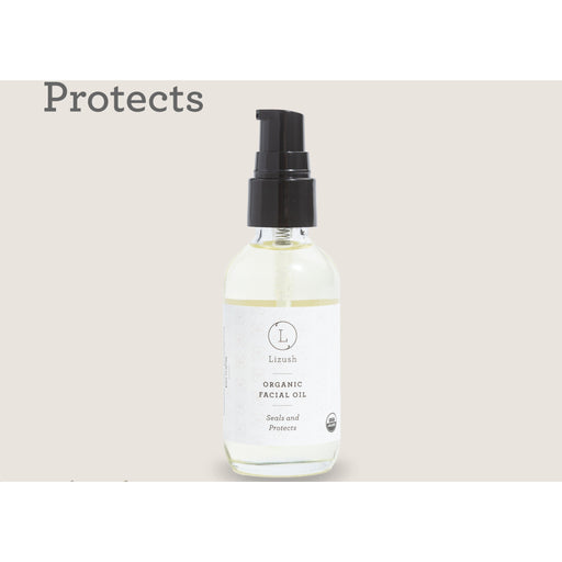 Lizush ORGANIC FACIAL OIL Seals and Protects