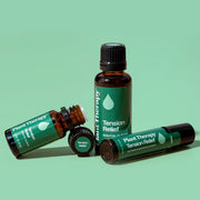 Plant Therapy Tension Relief Essential Oil Blend Pre-Diluted Roll-On Essential Oil Light Green 10 mL