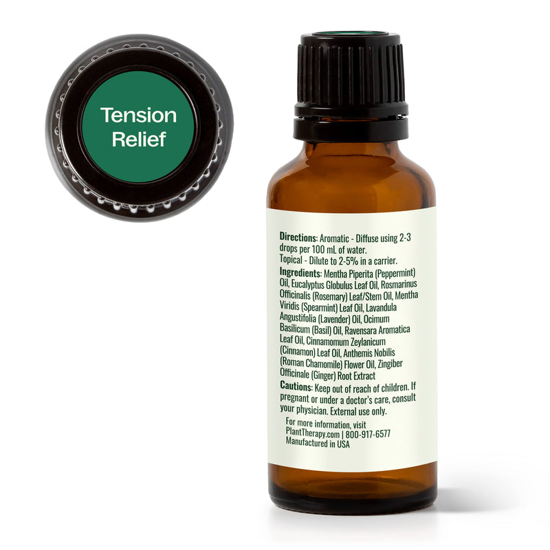 Plant Therapy Tension Relief Essential Oil Blend Essential Oil