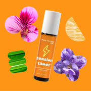 Plant Therapy Tension Tamer Essential Oil Pre-Diluted Roll-On Essential Oil Dark Orange 10 mL