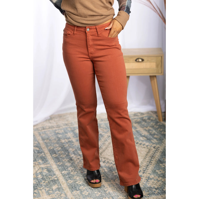 Terracotta Judy Blue Boot Cuts