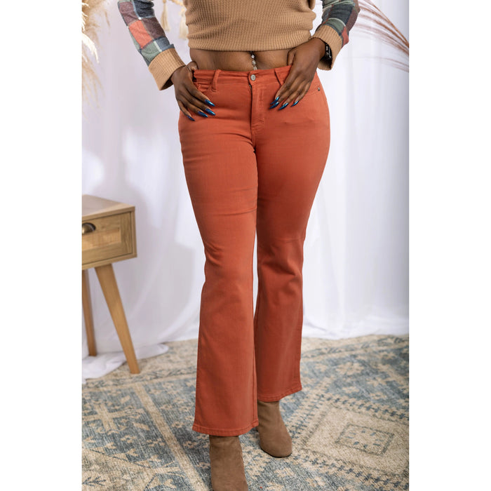 Terracotta Judy Blue Boot Cuts