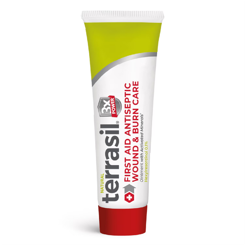 Terrasil First Aid Antiseptic 3X Healing Ointment for Wounds, Burns, Scrapes & Cuts, 1oz