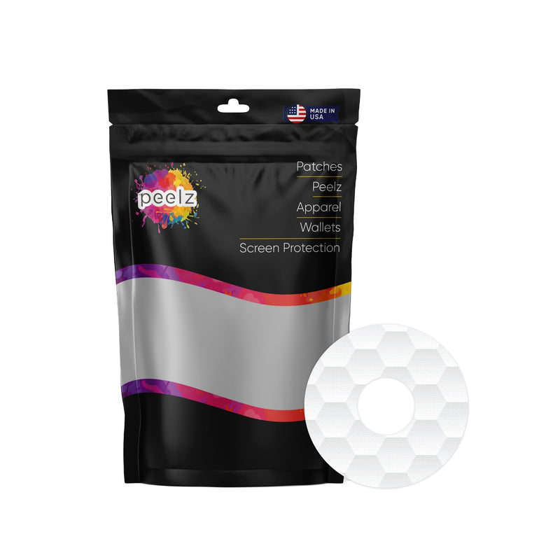 Peelz Tessellation Patch Tape Designed for the FreeStyle Libre 3 Plus & Lingo Patch Medical Tape