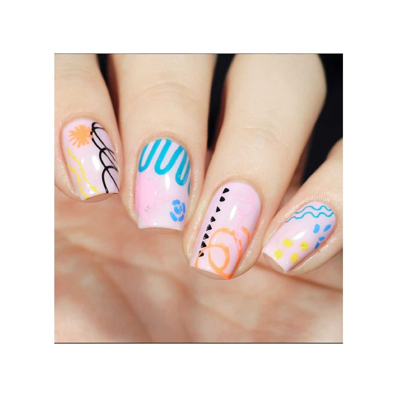 UberChic Beauty Texture-licious-04 Stamping Plate