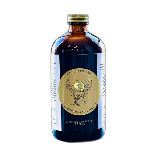 Rising For People Coffee Co. Thai Chai Tea Concentrate Coffee White Smoke