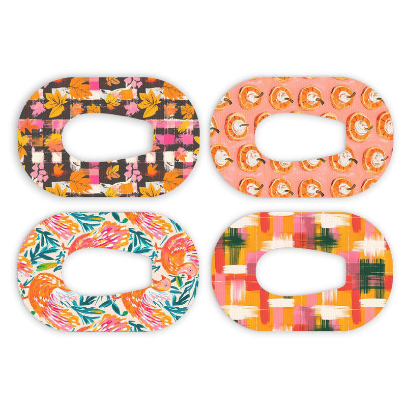 Peelz Thankful Variety Patch Tape Designed for the Dexcom G6 Patch Medical Tape