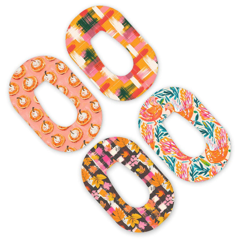 Peelz Thankful Variety Patch Tape Designed for the Dexcom G6 Patch Medical Tape
