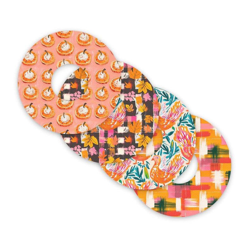 Peelz Thankful Variety FreeStyle Libre 3 Plus & Lingo  Patch Tape - Pump Peelz Patch Medical Tape