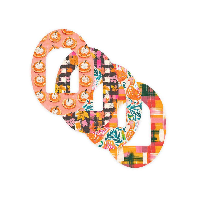 Peelz Thankful Variety Pod Patch Tape - Pump Peelz Patch Medical Tape