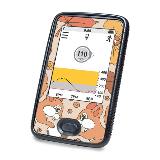 Peelz Thanksgiving Floral DEXCOM G6 Touchscreen Receiver Peelz/Stickers