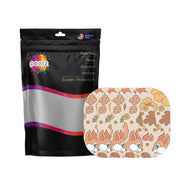 Peelz Thanksgiving Floral Dexcom G6 Patch Tape - Pump Peelz Patch Medical Tape