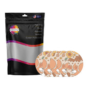 Peelz Thanksgiving Floral Patch  Tape Designed for the FreeStyle Libre 2 Patch Medical Tape
