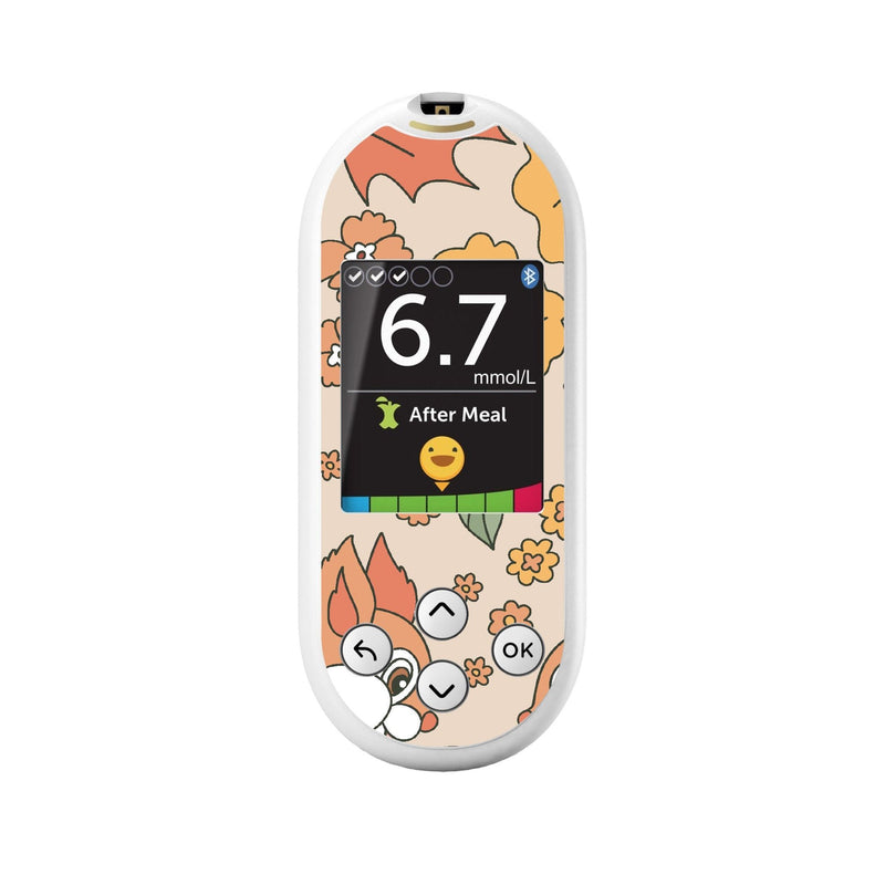 Peelz Thanksgiving Floral for OneTouch Verio Reflect Glucometer Peelz/Stickers