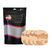 Peelz Thanksgiving Pies Dexcom G7 and Stelo Patch Tape - Pump Peelz Patch Medical Tape