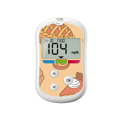 Peelz Thanksgiving Pies for OneTouch Verio Flex Glucometer Peelz/Stickers