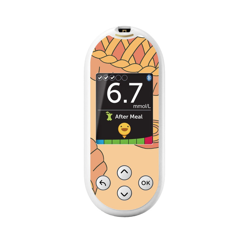 Peelz Thanksgiving Pies for OneTouch Verio Reflect Glucometer Peelz/Stickers