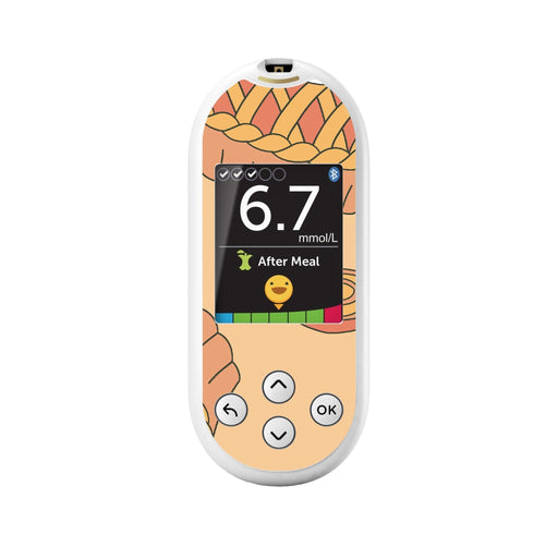 Peelz Thanksgiving Pies for OneTouch Verio Reflect Glucometer Peelz/Stickers