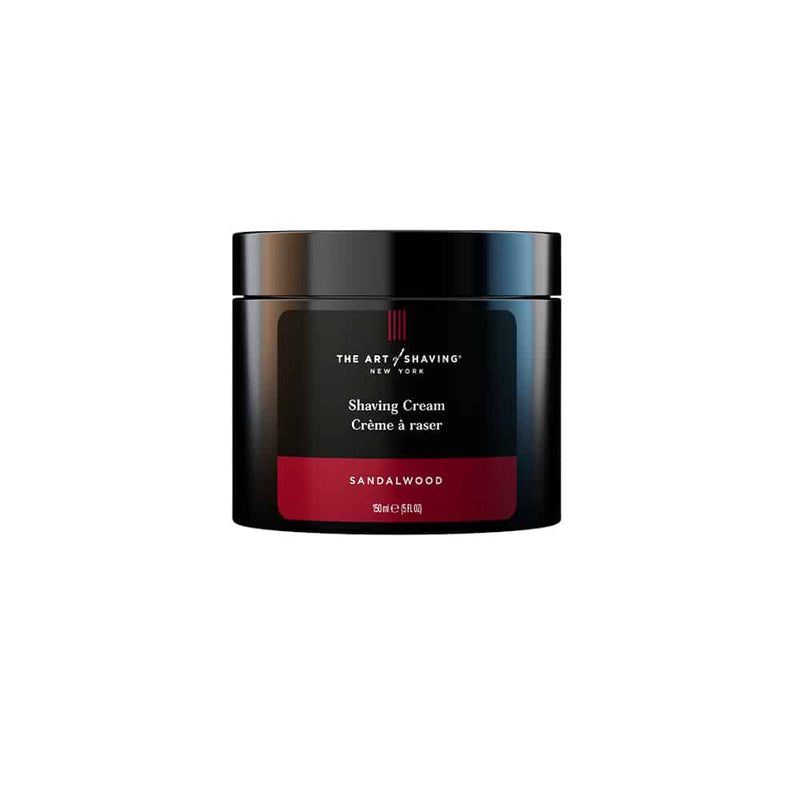 Nava Beauty The Art Of Shaving Shaving Cream - Sandalwood 5 OZ Black