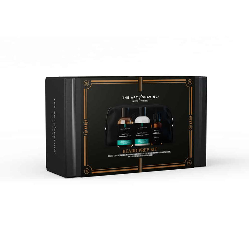 Nava Beauty The Art of Shaving Beard Prep Kit - 3 Elements Dark Slate Gray